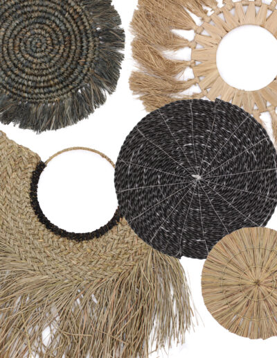 Set of Six Natural Wall Art - Bintang Collection