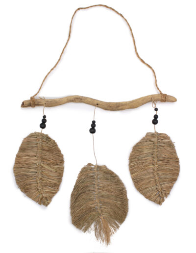 Three Piece Raffa Leaves 46 x 53 cm