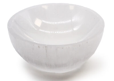 Selenite Round Bowl - 8cm