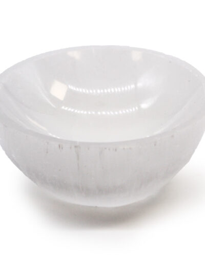 Selenite Round Bowl - 8cm