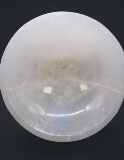 Selenite Round Bowl - 8cm