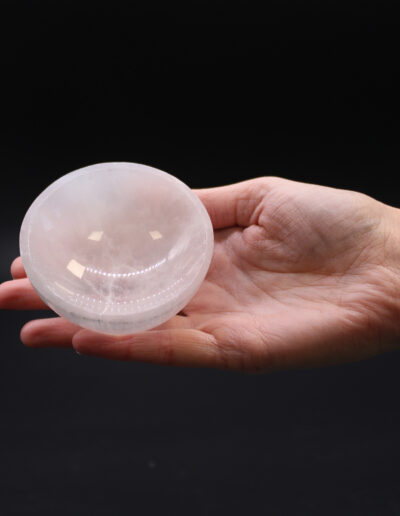 Selenite Round Bowl - 8cm