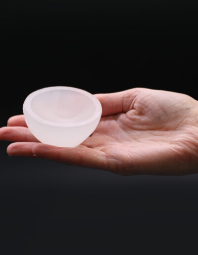 Selenite Round Bowl - 6cm