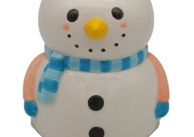 Snowman Shaped Christmas Ceramic Oil Burner