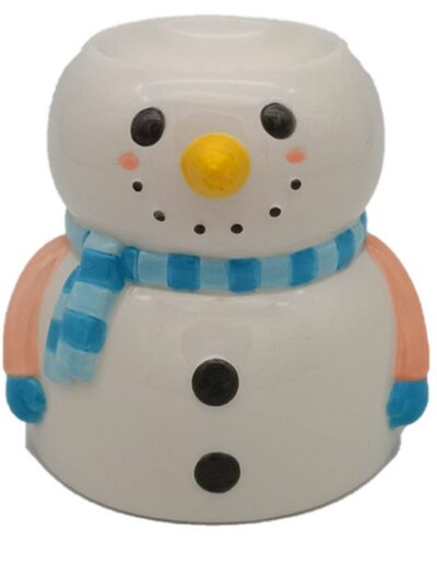 Snowman Shaped Christmas Ceramic Oil Burner