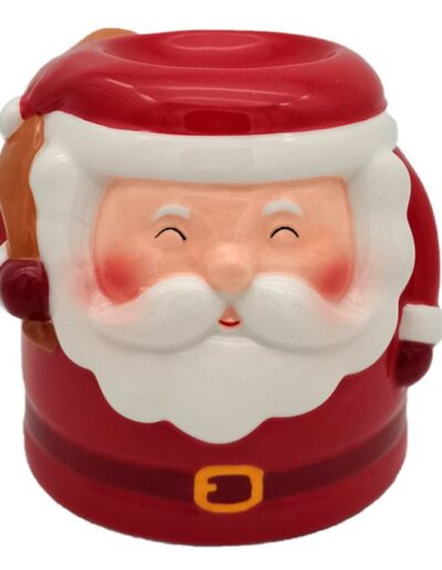 Santa Shaped Christmas Ceramic Oil Burner