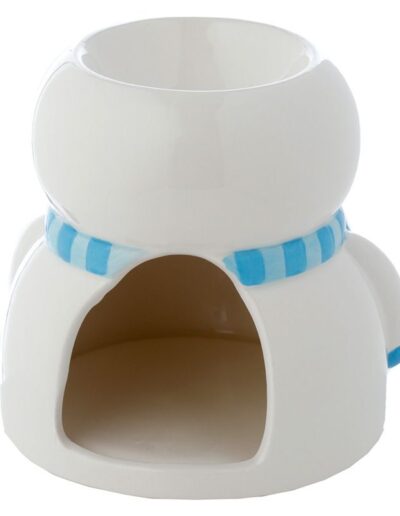Snowman Shaped Christmas Ceramic Oil Burner