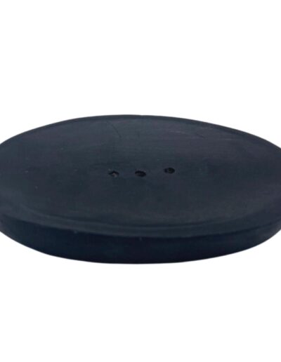 Oval Black Marble Soap Dish
