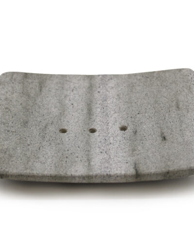 Square Shaped Ziolit Stone Soap Dish