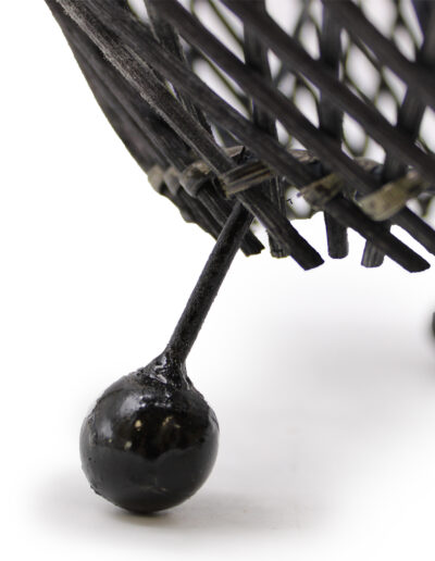 Rattan Table Lamps - Black