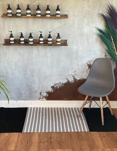 Indian Cotton Rug - 70 x 170 cm - Black | Grey