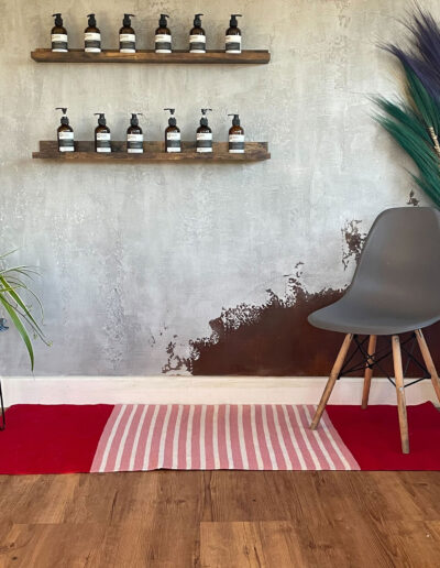 Indian Cotton Rug - 70 x 170 cm - Red | Pink