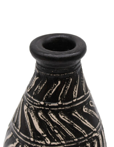 Greek Taper Vase - Chocolate