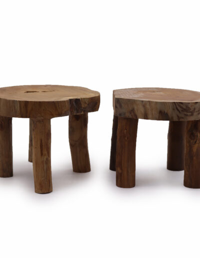 Higher Teak Pad Display - 27 x 20 cm