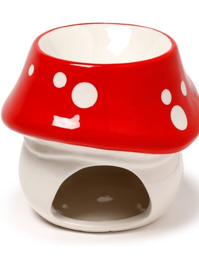 Fairy Toadstool House Ceramic Oil Burner