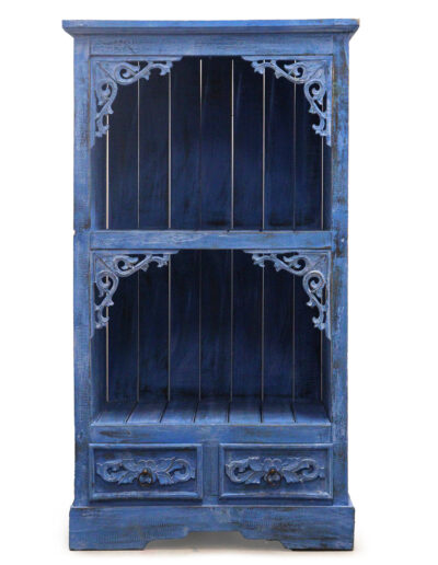 Albasia Bathroom Cabinet - Bluewash