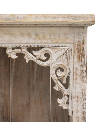 Albasia Bathroom Cabinet - Whitewash