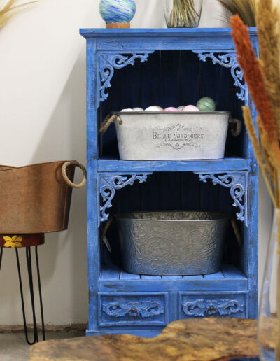 Albasia Bathroom Cabinet - Bluewash