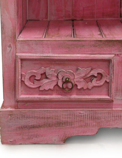 Albasia Bathroom Cabinet - Pinkwash