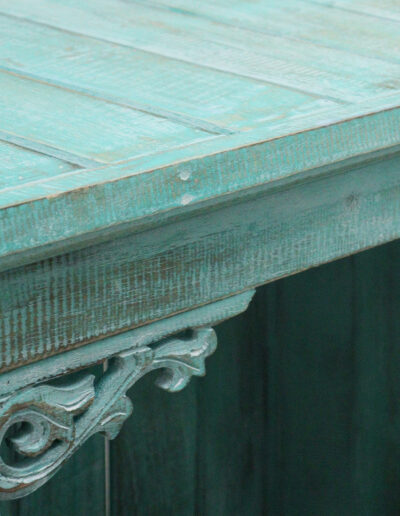 Albasia Bathroom Cabinet - Turquoise Wash