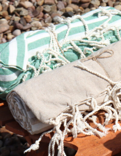 Cotton Pario Throw - Warm Sand
