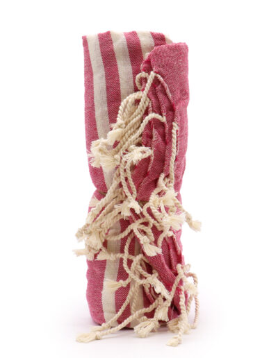 Cotton Pario Throw - Hot Pink