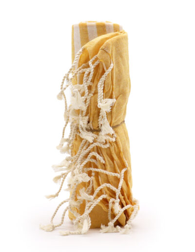 Cotton Pario Throw - Sunny Yellow