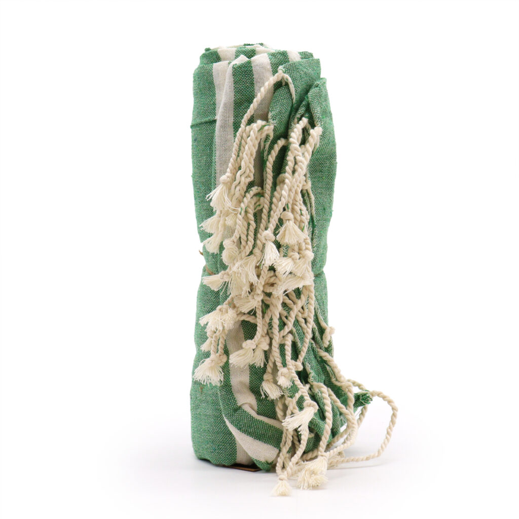 Cotton Pario Throw - Picnic Green