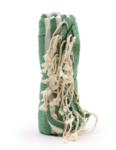 Cotton Pario Throw - Picnic Green