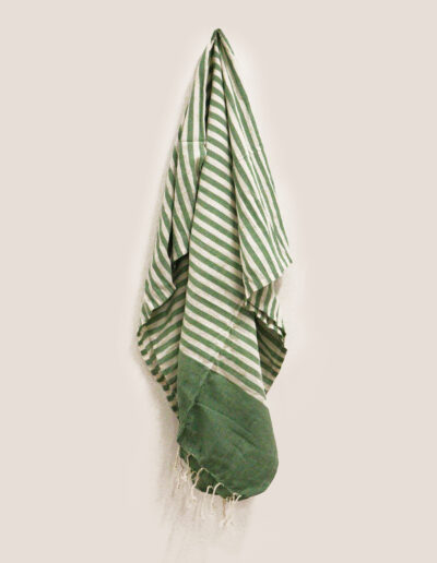 Cotton Pario Throw - Picnic Green
