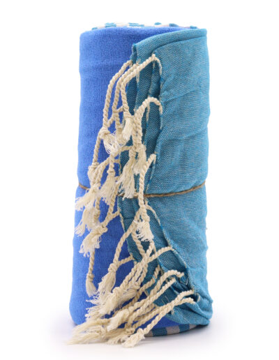 Cotton Pario Towel - Sky Blue