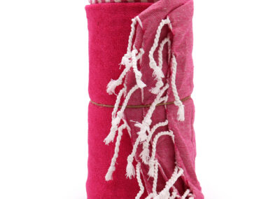 Cotton Pario Towel - Hot Pink