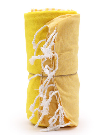 Cotton Pario Towel - Sunny Yellow
