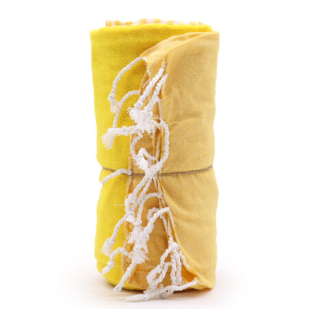 Cotton Pario Towel - Sunny Yellow