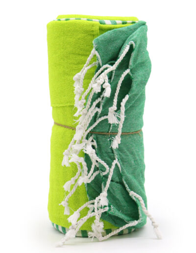 Cotton Pario Towel - Picnic Green