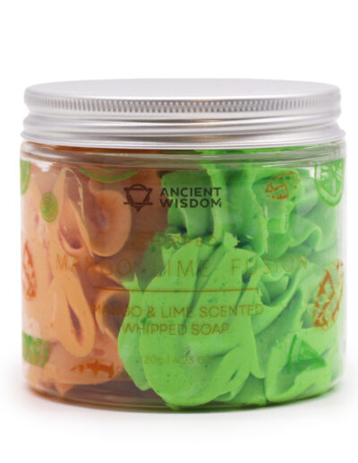 Mango & Lime Whipped Cream Soap 120g