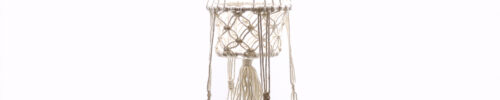 Macrame Pot Holder - Double Holder