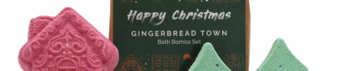 Gingerbread Town Christmas Bath Bomb Gift Pack