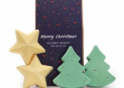 Silent Night Christmas Bath Bomb Gift Pack