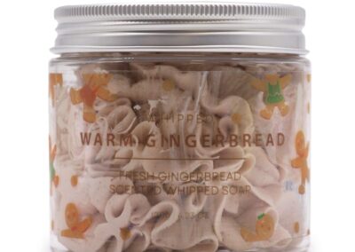 Warm Gingerbread Whipped Cream Soap 120g