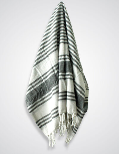 Hamman Spa Towel - Charcoal - 90 x 170 cm