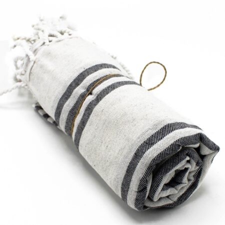 Hamman Spa Towel - Charcoal - 90 x 170 cm