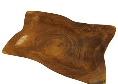 Teak Square Plates aprox 20cm