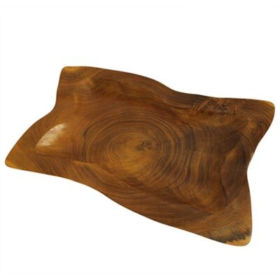 Teak Square Plates aprox 20cm