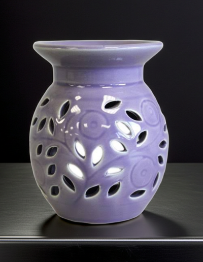 Floral Oil Burner - Lavender