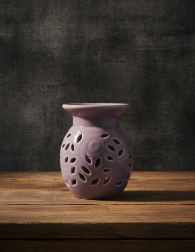 Floral Oil Burner - Lavender
