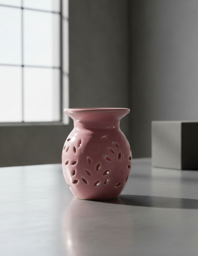 Floral Oil Burner - Rose