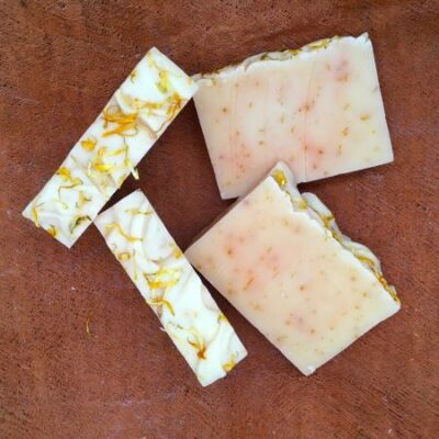 Lavender, Lemongrass & Calendula Natural Handmade Soap Bar