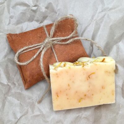 Lavender, Lemongrass & Calendula Natural Handmade Soap Bar