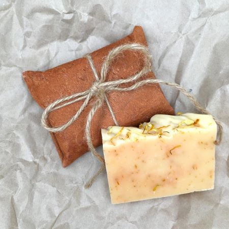Lavender, Lemongrass & Calendula Natural Handmade Soap Bar